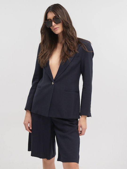 Vicolo Women's Blazer Blue