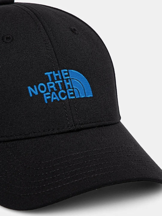 Nf0a4vsv1s91 North Face Recycled 66 Classic Hat Black Blue Logo