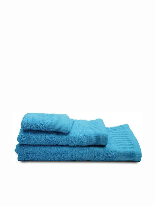 Sunshine Set Prosoape de Baie 3 buc Himburi 17 Tuquoise Greutate 500gr/m²