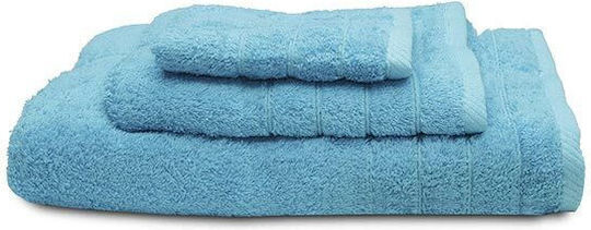 Sunshine Σετ Πετσέτες Μπάνιου 3τμχ Dory 2 Turquoise Βάρους 600gr/m²