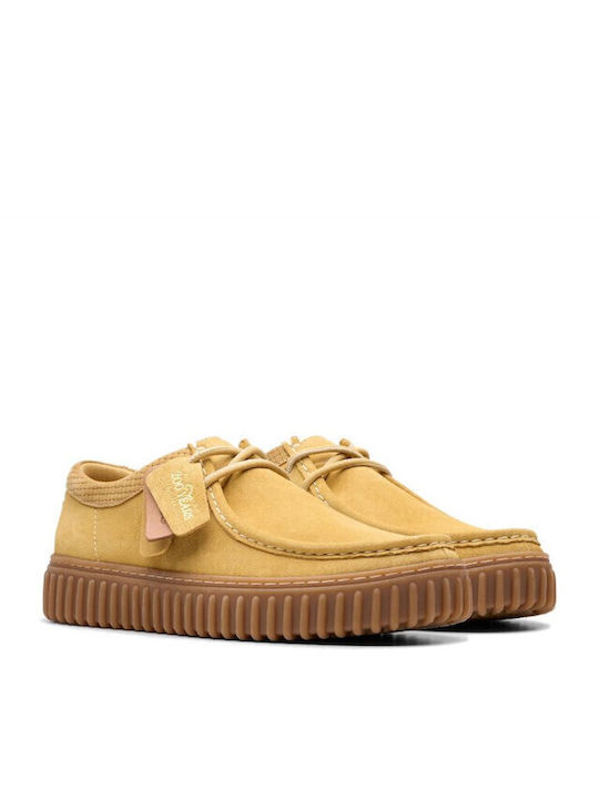 Torhill Lo Men's Suede Moccasins Yellow