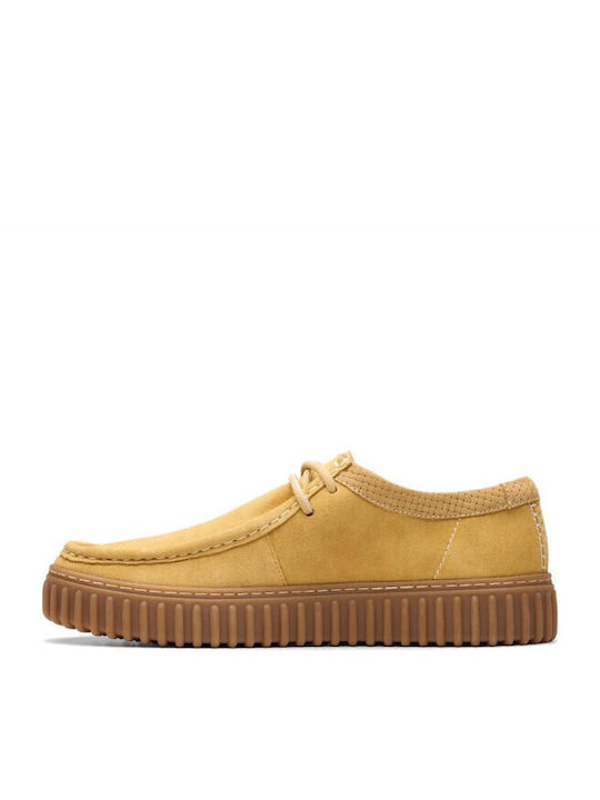 Torhill Lo Men's Suede Moccasins Yellow