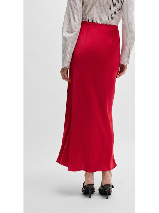 Remna Maxi Fustă Red