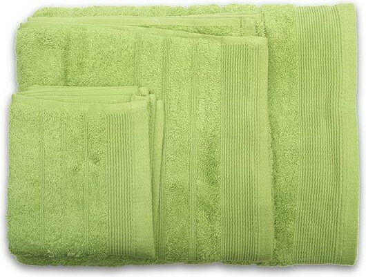 Sunshine Bath Towel Set 3pcs Chimbouri 14 Green Weight 500gr/m²