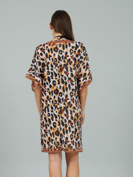 Καφτάνι Animal Print 41089