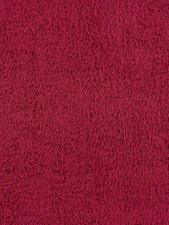 vidaXL Bath Towel 100x150cm Burgundy 2 Pieces Weight 360gsm