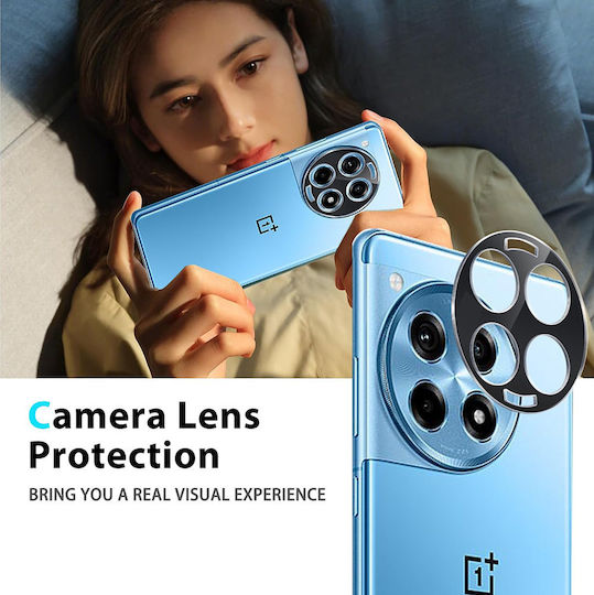 Hofi Προστασία Κάμερας Tempered Glass Μαύρο για το OnePlus 13R