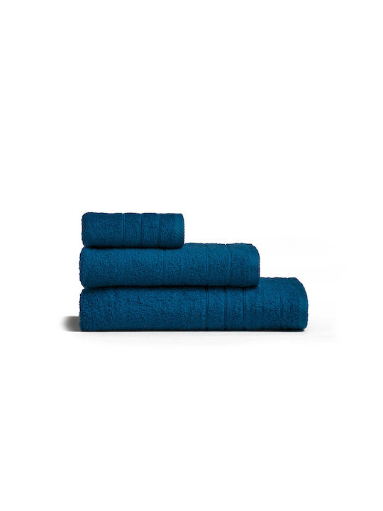 Melinen Facecloth Fresca 50x90cm Dark Aqua Weight 500gr/m²