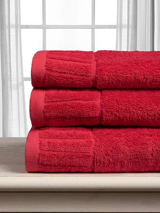 Silk Fashion Μελωδια 50x100εκ. Red Βάρους 600gr/m²