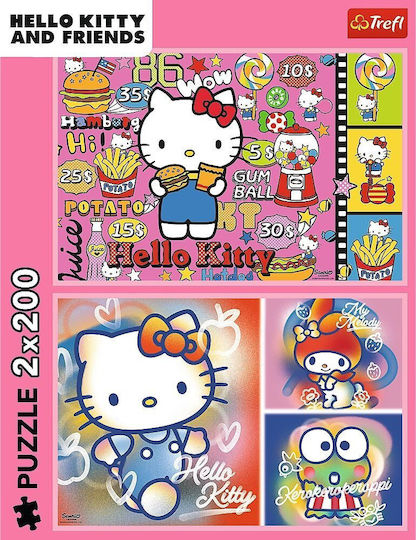Παιδικό Puzzle Hello Kitty 400pcs Trefl
