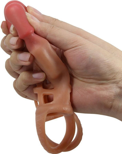 Pretty Love Vibrierende Penishülle Penis-Verlängerung mit Vibration 18cm