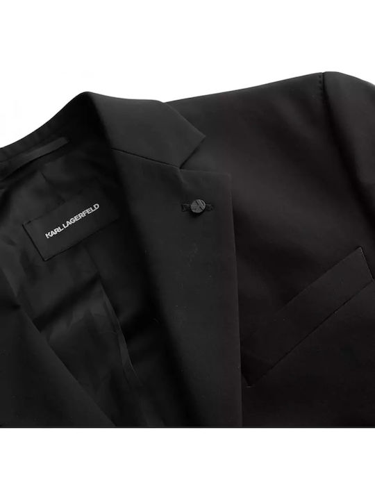 Men's Suit Jacket Regular Fit Black