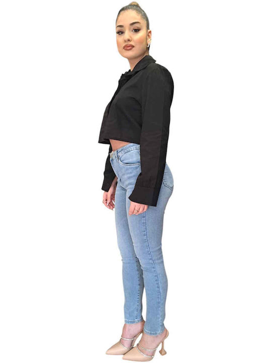 Women's Long Sleeve Shirt Black