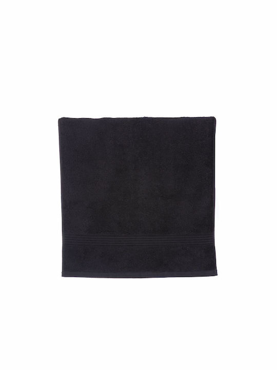 Nef-Nef Homeware Bath Towel Set 3pcs Aegean Black Weight 705gr/m²