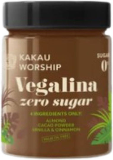 Kakau Worship Organic Praline Spread Vegalina with Extra Protein 200gr