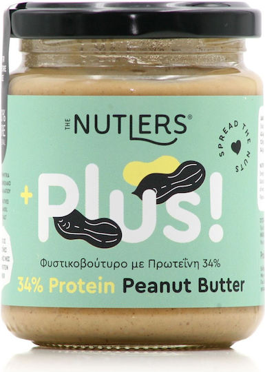 The Nutlers Vegan Φυστικοβούτυρο Απαλό με Έξτρα Πρωτεΐνη 250gr