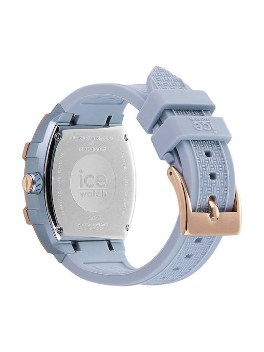 Ice Women's Watch with Gray Rubber Strap