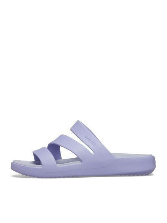 Strappy Damen Zehentrenner in Lila Farbe