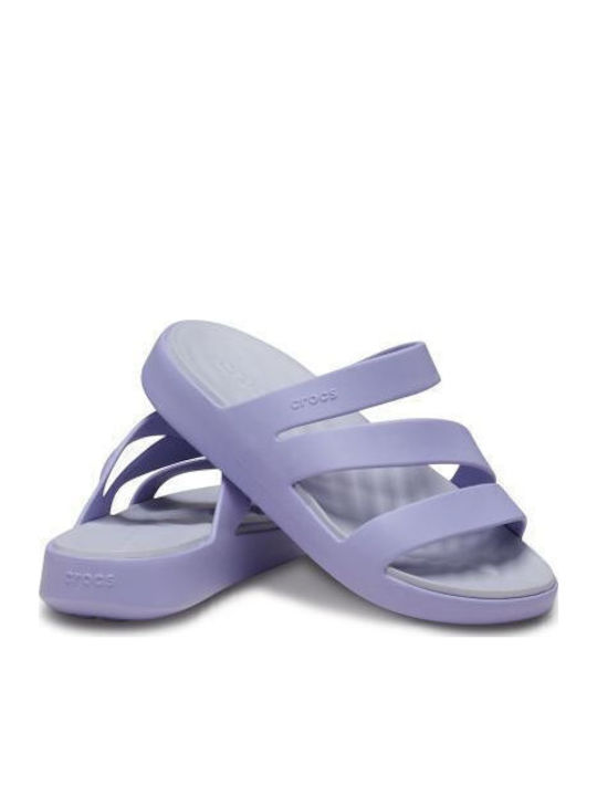 Strappy Damen Zehentrenner in Lila Farbe