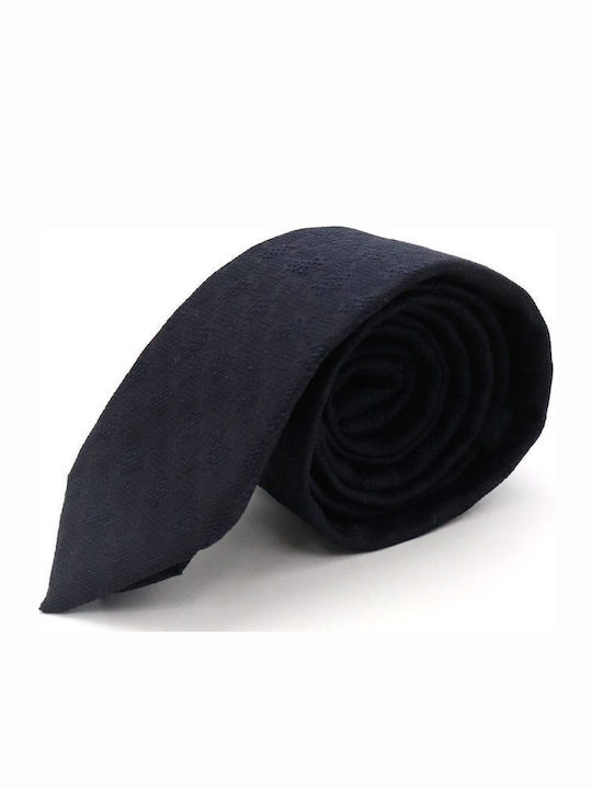 Boss Men's Tie Printed in Navy Blue Color