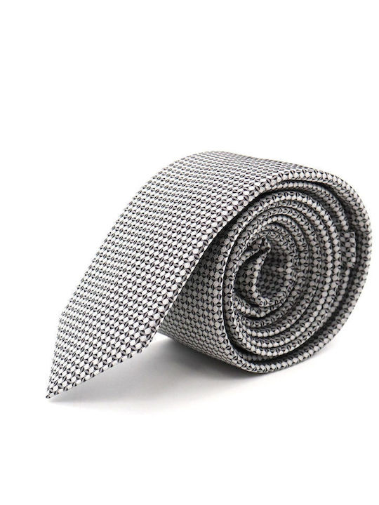 Hugo Men's Tie Printed in Gray Color