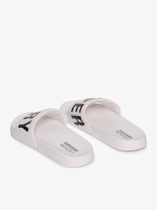 Women's Slides White