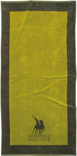 Greenwich Polo Club Strandtuch Baumwolle Grün 180x90cm.