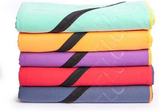 Aslanis Home Πετσέτα Microfiber Σώματος Μωβ 160x90εκ.
