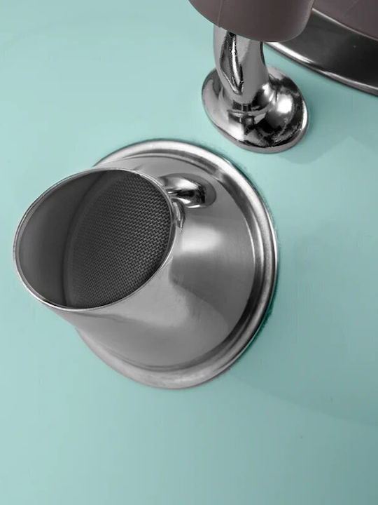 Retro Ceainic cu Filtru Inox Verde 1700ml