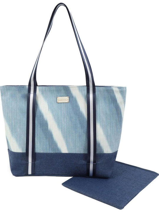 Doca Fabric Beach Bag Blue