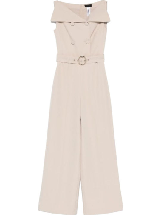 Γυναικεία Ολόσωμη Φόρμα Black, Beige