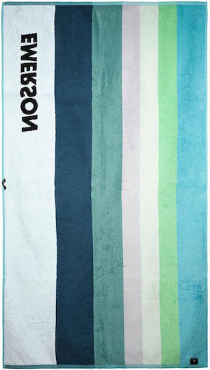 Emerson Beach Towel Cotton Green 160x86cm.