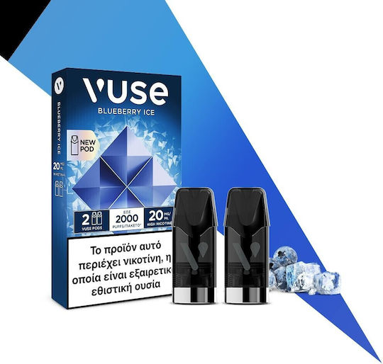 Vuse Ανταλλακτικό Pod Blueberry Ice 2ml 20mg