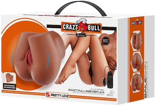 Crazy Bull Мастурбатор Вагина / Задник с вибрация 1бр