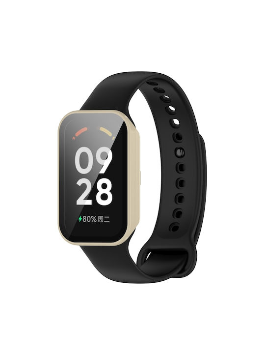 Plastic Case in White color for Xiaomi Smart Band 8, Redmi Band 2