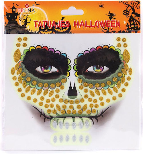 Carnival Accessory Face Stickers Halloween 3 designs
