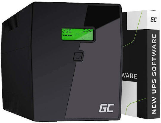 Green Cell Power Proof UPS Line-Interactive 1500VA 900W With 4 Schuko AC Outlets