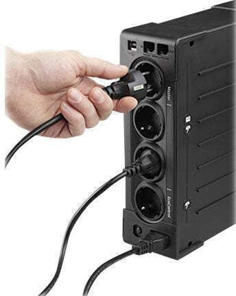 Eaton Ellipse ECO 800 USB DIN UPS Line-Interactive 800VA 500W με 4 Schuko Πρίζες