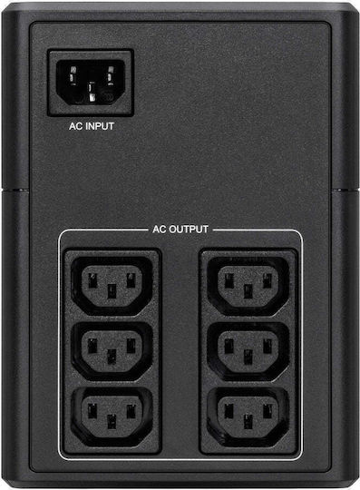 Eaton 5E Gen2 1200 USB UPS Line-Interactive 1200VA 660W με 4 IEC Πρίζες
