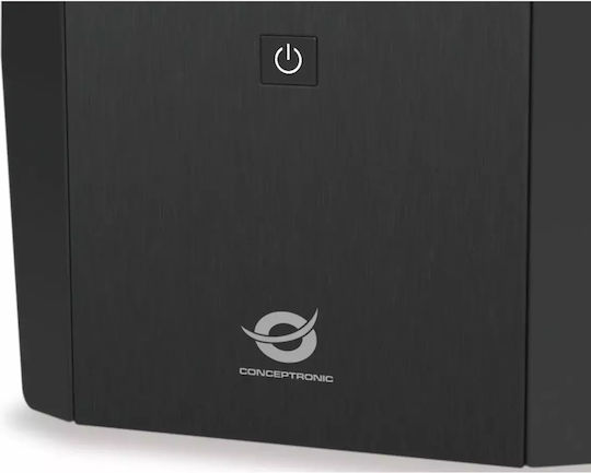 Conceptronic ZEUS04E UPS Linie-interaktiv 2200VA 1320W mit 6 IEC Steckdosen