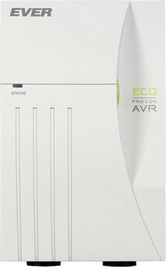 Ever Eco Pro 1000 AVR CDS UPS Line-Interactive 1000VA 650W with 2 Schuko Power Plugs