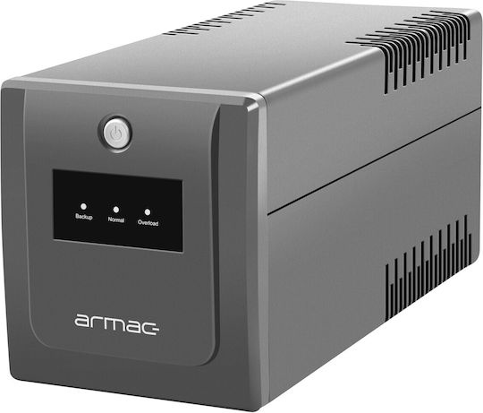 Armac H/850F/LED UPS Line-Interactive 850VA με 2 Schuko Πρίζες