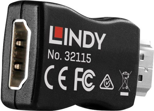 Lindy HDMI 2.0 EDID Emulator Converter HDMI male to HDMI female 1pcs