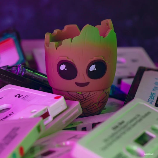 Bitty Boomers Marvel Guardians of the Galaxy Groot Bluetooth високоговорител с живот на батерията до 4 часа Кафяв