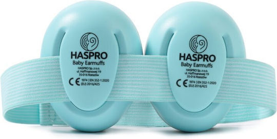 Haspro Baby Earmuffs Ακουστικά Προστασίας Μωρά Mint