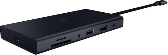 Razer USB-C Docking Station με HDMI 4K PD Ethernet Μαύρο (RC21-02250100-R3M1)