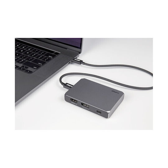 CalDigit USB-C Stație de andocare cu HDMI/DisplayPort 4K PD Gri (CD-USBCSOHODock)
