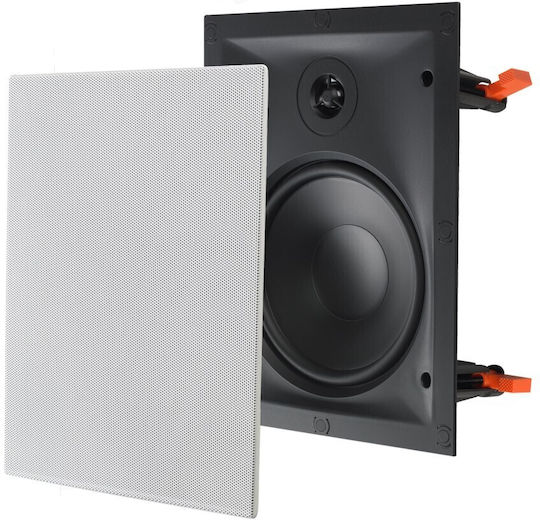 JBL Architectural Series Εντοιχιζόμενο Ηχείο 150W (Τεμάχιο) Λευκό B-6IW