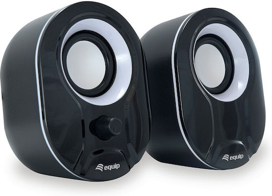 Equip Stereo 2.0 Компютърни тонколони 2.0 с мощност 3W в Бял цвят
