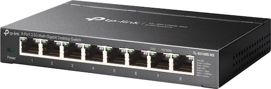 TP-LINK TL-SG108S-M2 Unmanaged L2 Switch with 8 Ethernet Ports